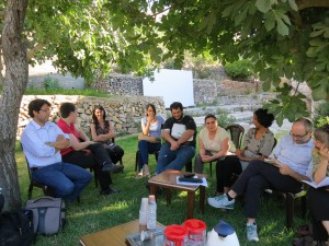  Librarians and Archivists to Palestine meeting with IPS