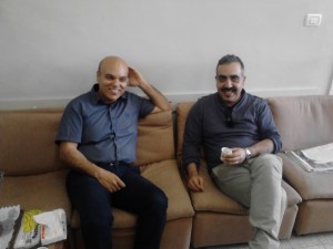Salah Mohsen and Iyad Barghouti